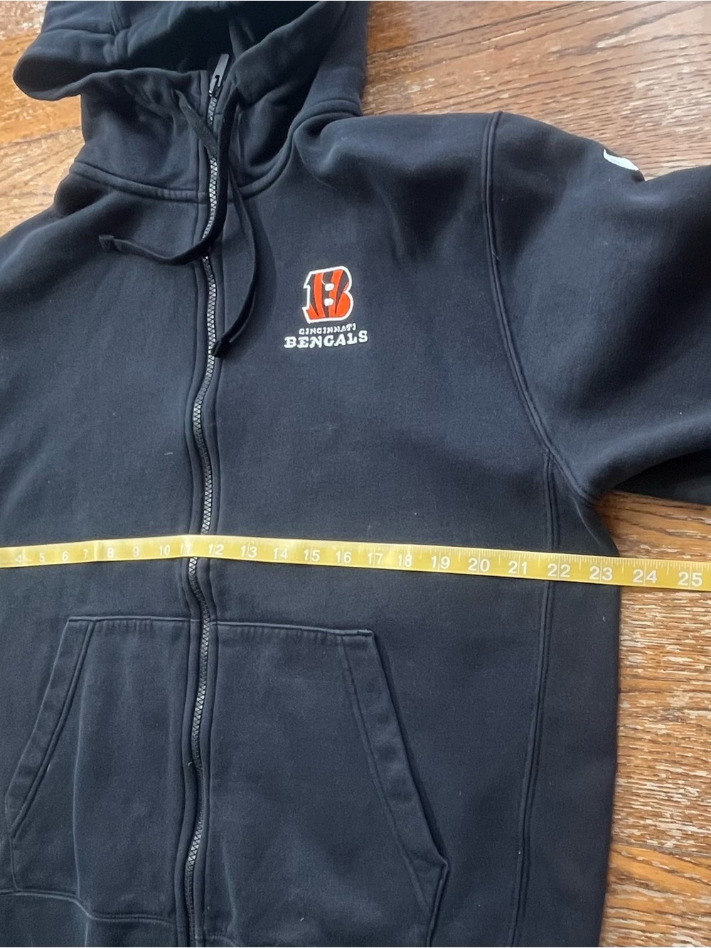 Nike Cincinnati Bengals full-zip performance hoodie size large mens - Picture 5 of 6